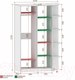 Миниатюра изображения товара Шкаф-купе Кортекс-мебель Лагуна ШК04-02 (белый/береза, правая консоль)