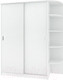Миниатюра изображения товара Шкаф-купе Кортекс-мебель Лагуна ШК05-00 (белый, правая консоль)