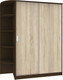 Миниатюра изображения товара Шкаф-купе Кортекс-мебель Лагуна ШК05-00 (венге/дуб сонома, левая консоль)