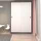 Миниатюра изображения товара Шкаф-купе Кортекс-мебель Лагуна ШК02-00 (береза/белый)
