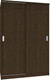 Миниатюра изображения товара Шкаф-купе Кортекс-мебель Лагуна ШК02-00 (венге)