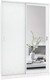 Миниатюра изображения товара Шкаф-купе Кортекс-мебель Лагуна ШК02-01 (белый)