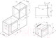 Миниатюра изображения товара Комплект встраиваемой техники Krona Breve 45 BL + Ombra 45 BL