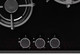 Миниатюра изображения товара Комплект встраиваемой техники Krona Breve 45 WH + Fiero 45 BL