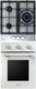 Миниатюра изображения товара Комплект встраиваемой техники Krona Breve 45 WH + Tordo 45 IX