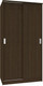 Миниатюра изображения товара Шкаф-купе Кортекс-мебель Лагуна ШК01-00 (венге)