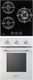 Миниатюра изображения товара Комплект встраиваемой техники Krona Stretto 45 WH + Fiero 45 BL