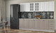 Миниатюра изображения товара Кухонный гарнитур Интерлиния Мила Деко 2.6 А (белый/луна/травертин серый)