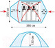 Миниатюра изображения товара Палатка Tramp Mountain 3 V2 / TRT-23g (зеленый)