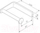 Миниатюра изображения товара Держатель для туалетной бумаги AM.PM Inspire A50A34100