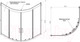 Миниатюра изображения товара Душевой уголок AM.PM Gem Deep W90G-401A090WT
