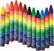 Миниатюра изображения товара Восковые мелки ЛУЧ Фантазия / 25С 1520-08 (12цв)