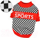 Миниатюра изображения товара Футболка для животных Puppia Racer / PATD-TS1759-RD-L (L, красный)