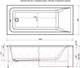 Миниатюра изображения товара Ванна акриловая Aquanet Bright 180x80