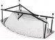 Миниатюра изображения товара Ванна акриловая Aquanet Jersey 170x90 L (с каркасом)