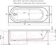 Миниатюра изображения товара Ванна акриловая Aquanet Light 170x70
