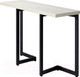 Миниатюра изображения товара Обеденный стол Millwood Арлен 1 38-76x110x76 (дуб белый Craft/металл черный)