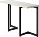 Миниатюра изображения товара Обеденный стол Millwood Арлен 2 38-76x120x76 (дуб белый Craft/металл черный)