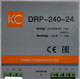 Миниатюра изображения товара Блок питания на DIN-рейку КС DRP-240W-24V / drp-240-24