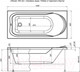 Миниатюра изображения товара Ванна акриловая Aquanet West 150x70
