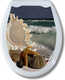 Миниатюра изображения товара Сиденье для унитаза Еврокомфорт Берег 104-406-00 (жесткое)