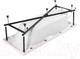 Миниатюра изображения товара Каркас Aquanet Dali 170x70