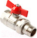 Миниатюра изображения товара Шаровой кран Itap Ideal 1" DN25 с американкой 0980100 НР-ВР (бабочка)