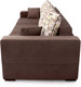 Миниатюра изображения товара Диван Мебельград Бостон 2400 Стандарт (сиена коричневый/альба светло-коричневый)