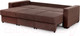 Миниатюра изображения товара Диван Мебельград Бостон 2400 Стандарт (сиена коричневый/альба светло-коричневый)
