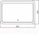 Миниатюра изображения товара Зеркало Silver Mirrors Пульсар 80x55 / ФР-00001380