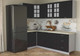 Миниатюра изображения товара Кухонный гарнитур Интерлиния Мила Деко 1.2x2.4 (пепел/опал светлый)