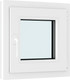 Миниатюра изображения товара Окно ПВХ Добрае акенца С поворотно-откидной створкой 2 стекла (600x500)