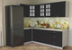 Миниатюра изображения товара Кухонный гарнитур Interline Мила Деко 1.2x2.5 (пепел/опал светлый)