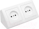 Миниатюра изображения товара Розетка Bylectrica Стиль РА16-755 (белый)