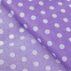 Миниатюра изображения товара Набор бумаги для оформления подарков No Brand В горошек / 3283-2 (10л, темно-фиолетовый)