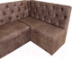 Миниатюра изображения товара Уголок кухонный мягкий Аквилон Айриш СМ правый (эмилия дарк браун)