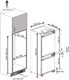 Миниатюра изображения товара Встраиваемый холодильник Beko BCNA306E2S