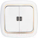 Миниатюра изображения товара Выключатель Bylectrica Гармония Люкс С5 10-207 з (белый)
