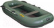 Миниатюра изображения товара Надувная лодка Муссон B-270 PC (зеленый)