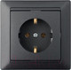 Миниатюра изображения товара Розетка Bylectrica Стиль РС16-306 (графит)