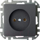 Миниатюра изображения товара Розетка Bylectrica Стиль РС16-524 (графит)