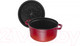 Миниатюра изображения товара Кокотница Staub La Cocotte 1102406 (красный)