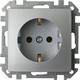 Миниатюра изображения товара Розетка Bylectrica Стиль РС16-525 (серебристый)