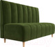 Миниатюра изображения товара Скамья кухонная мягкая Лига Диванов Ральф 241 / 104141 (микровельвет, зеленый)