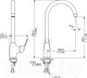 Миниатюра изображения товара Смеситель Esko Palermo PE 519