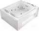 Миниатюра изображения товара Ванна акриловая Gemy G9268 K 185x150 (с гидромассажем)