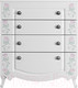 Миниатюра изображения товара Комод Аквилон Розалия №9.1 (лиственница белая)