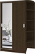 Миниатюра изображения товара Шкаф-купе Кортекс-мебель Лагуна ШК04-01 (венге, правая консоль)