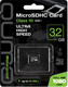 Миниатюра изображения товара Карта памяти Qumo microSDHC (Class 10 UHS-I) 32GB (QM32GMICSDHC10U1NA)