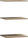 Миниатюра изображения товара Комплект полок для корпусной мебели Глазов Oslo 19 (дуб серый Craft)
